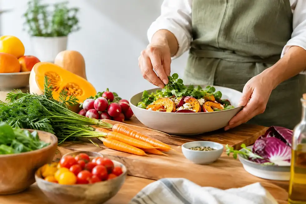 Cozinha sazonal e o prazer de comer no tempo certo