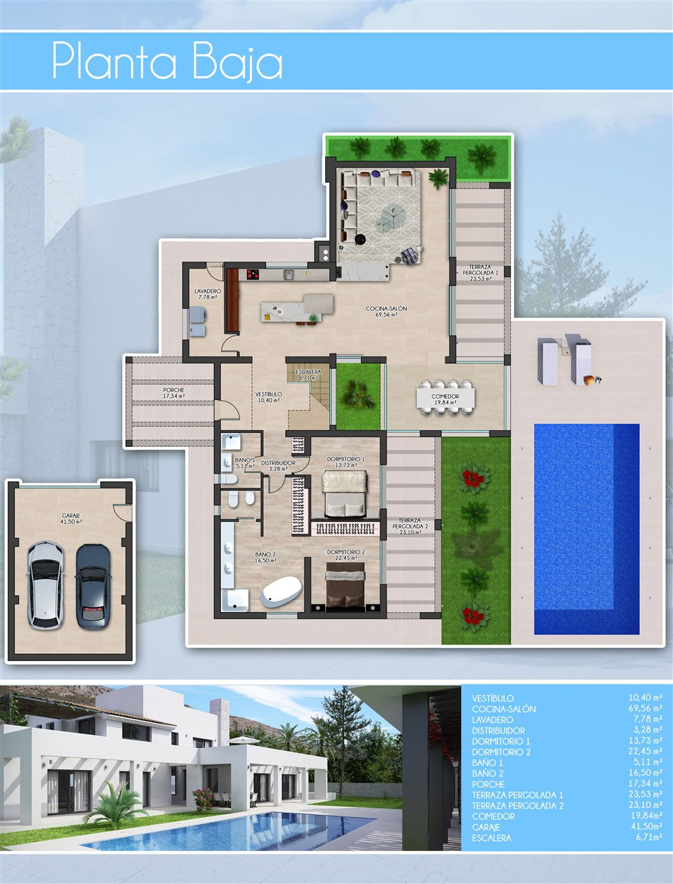 Miniatura: Villa nueva cerca del golf Altea