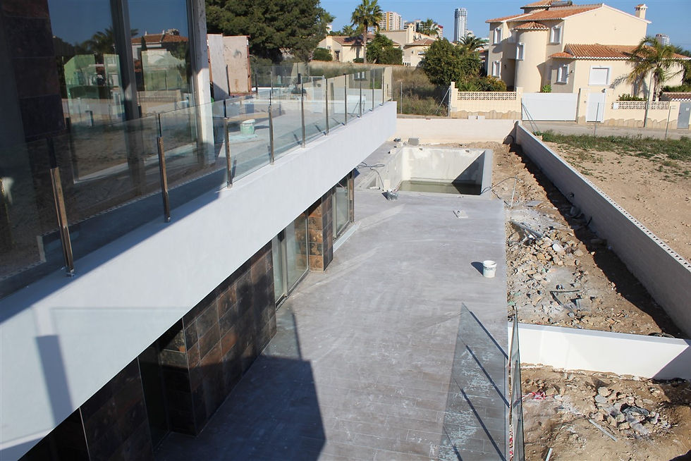 Miniatura: Vivienda unifamiliar aislada y piscina Calpe