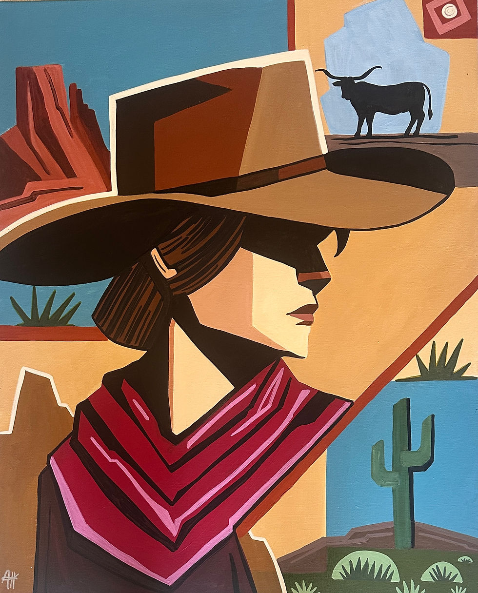 cowgirl side profile