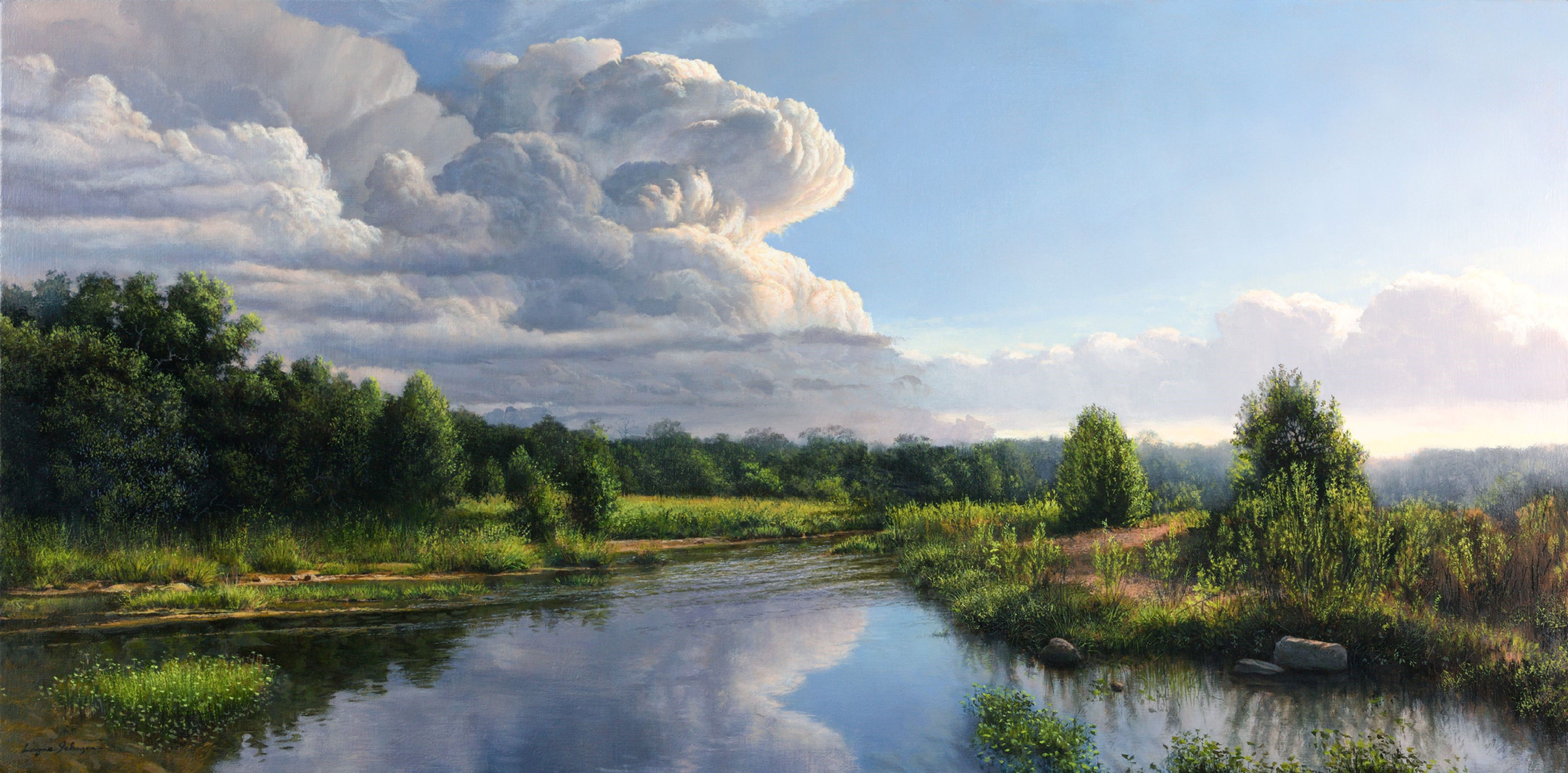 a beautiful hill country landscape