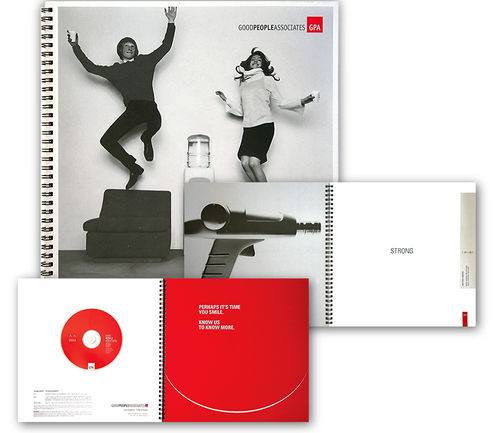 company profile, coffee table book, interactive cd