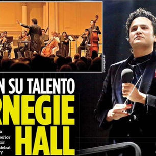 They showcase their talent at Carnegie Hall.