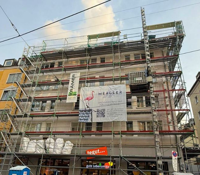 Flachdachsanierung von Dach Mergler im Glockenbachviertel, München