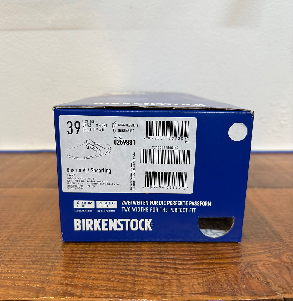 Thumbnail: Boston Black Suede Shearling