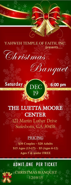 Banquet Ticket