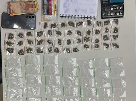 PM prende homem por tráfico de drogas no Centro de Entre Rios