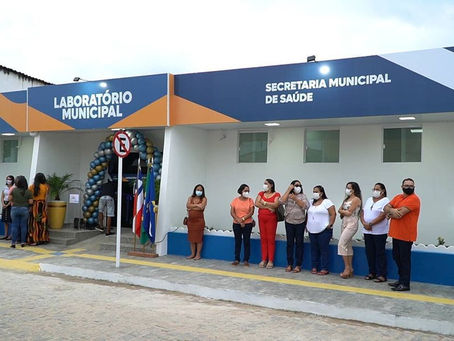PREFEITURA ENTREGA LABORATÓRIO MUNICIPAL DE ANALISES CLÍNICAS