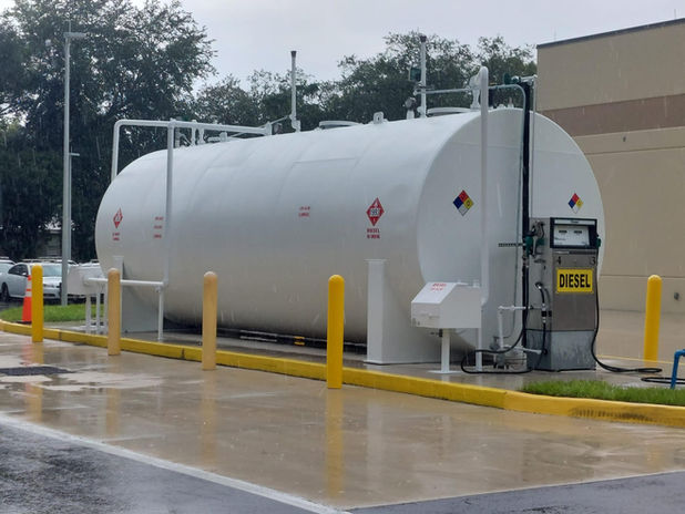 Aboveground Storage Tank Painting, Coating, and Restoration. Don Wood Florida.