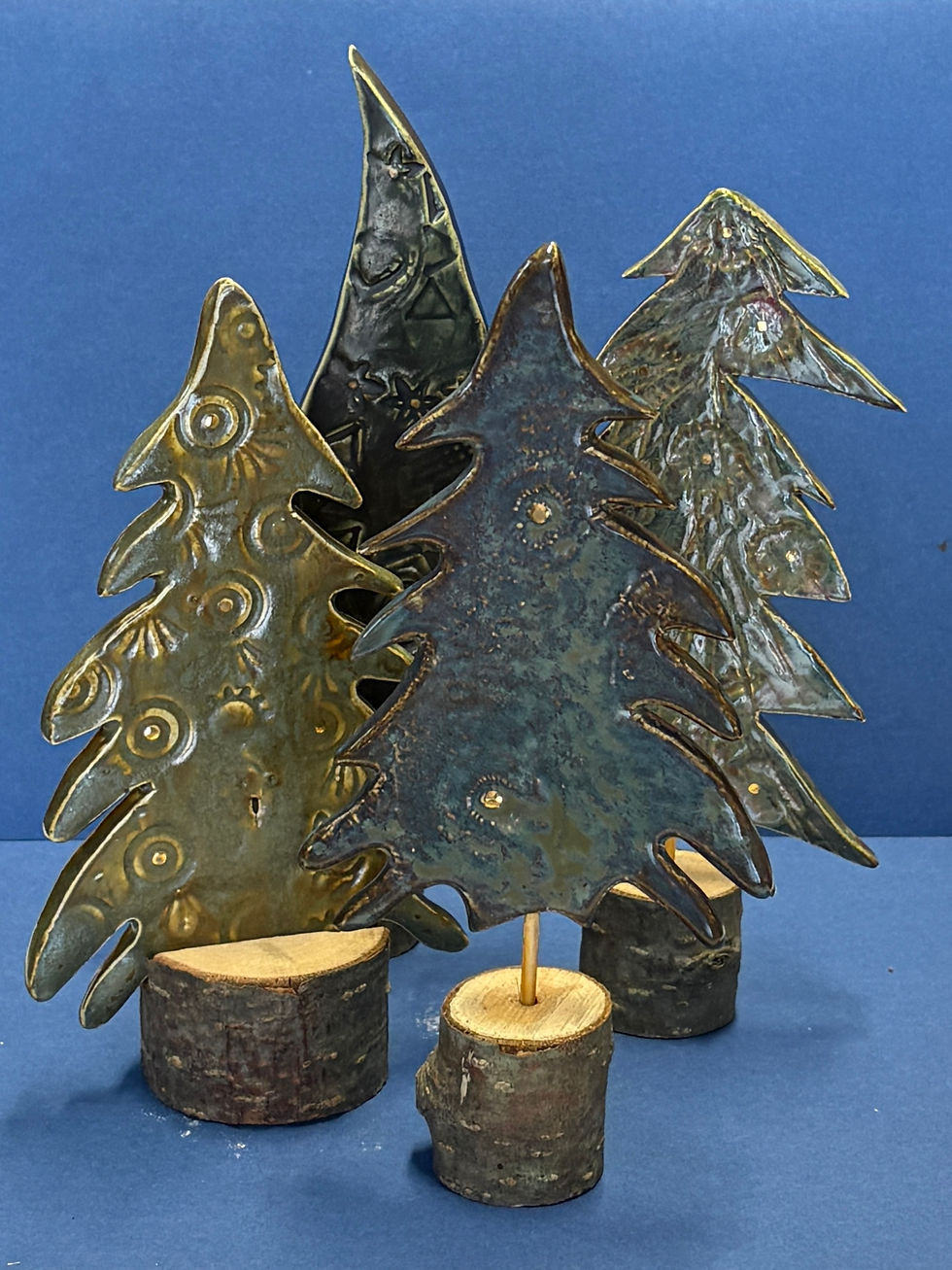 Sapin de table en céramique