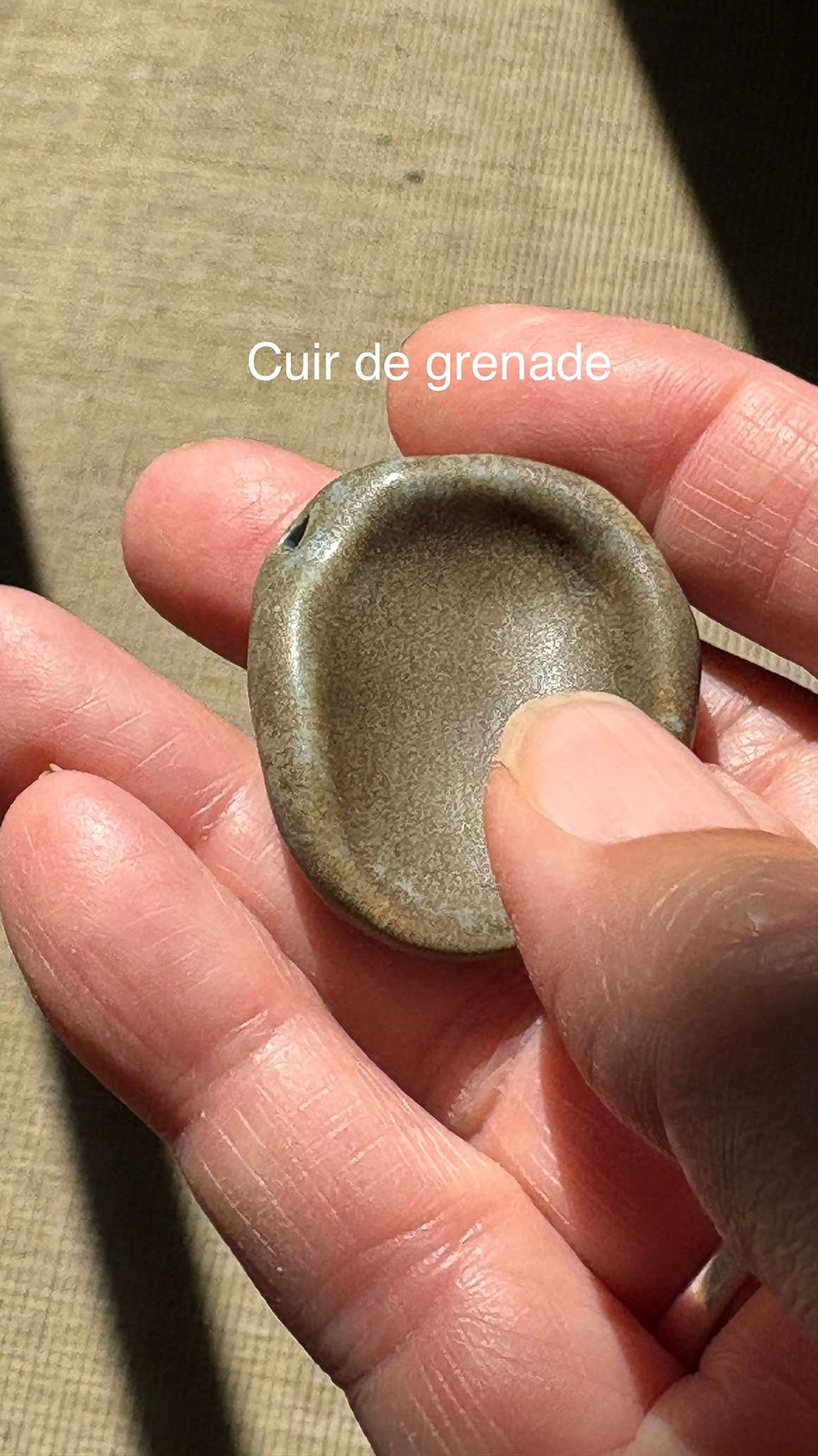 Miniature : Pierre d’apaisement Roche-Pas  en céramique