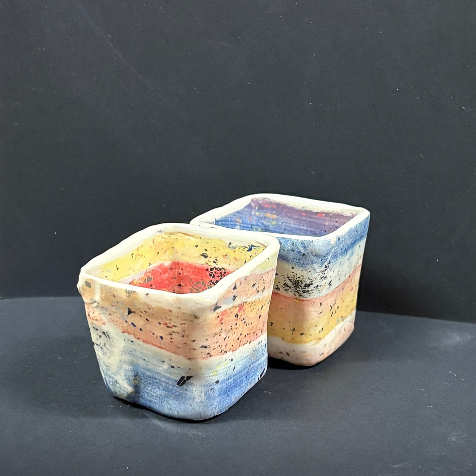 Verres à shooter en céramique