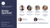 Plenary Panel: Gender Apartheid: A Multidimensional Analysis