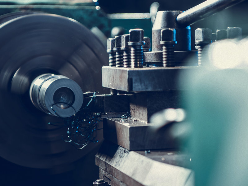 CNC machining operation