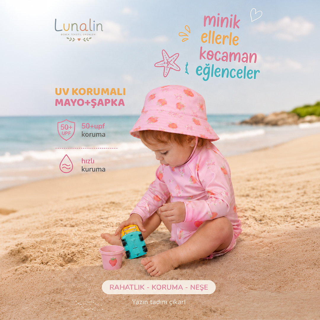 Strawberry Lunalin Bebek Organik Mayo