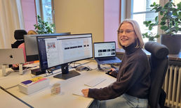 She designs digital tools for media giants in the USA