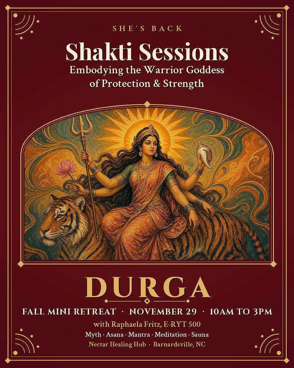 Shakti Sessions: Embodying the Warrior Goddess of Protection & Strength, Durga