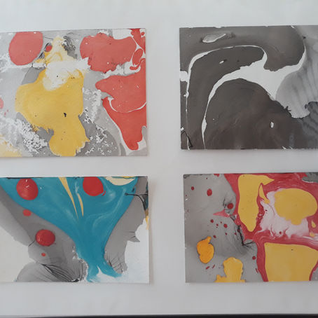 Marbling Alphabets

