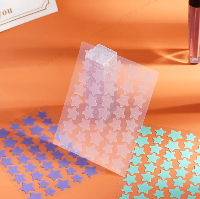 Thumbnail: 40pcs pieces of multi-color star acne patches, facial acne patches, concealer ac
