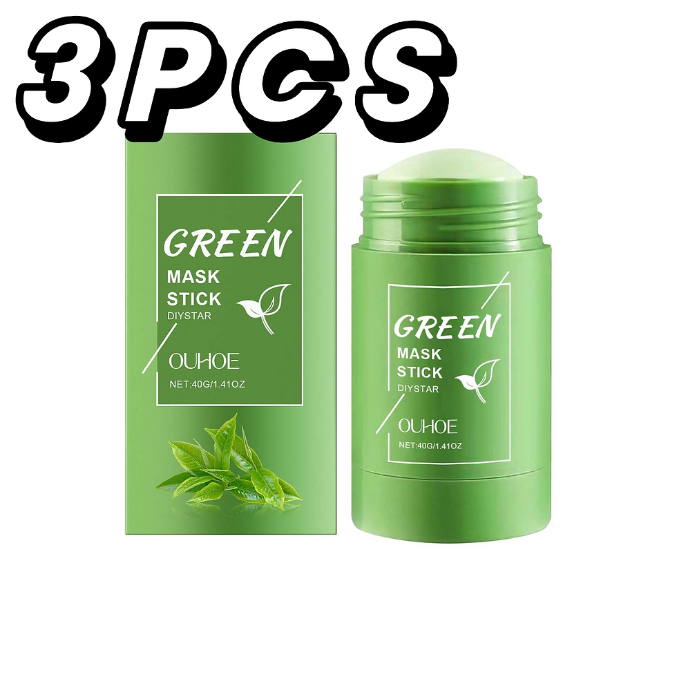Thumbnail: 1~5PCS Green Tea Clay Stick For Face Green Mask Stick Smear Acne Shrink Blackhea