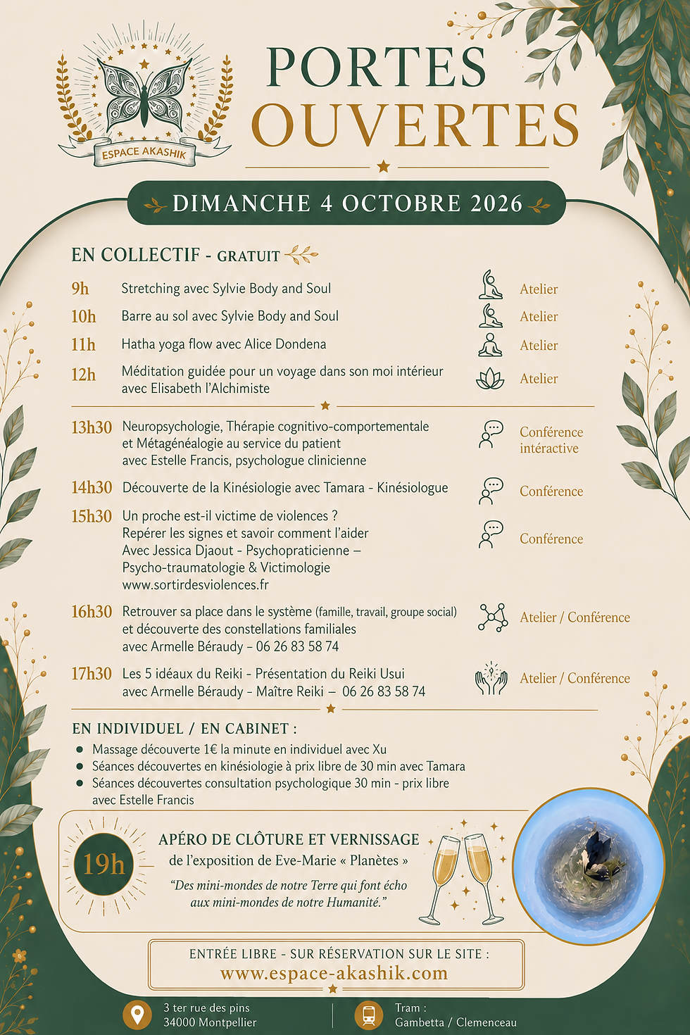 Portes Ouvertes Espace Akashik