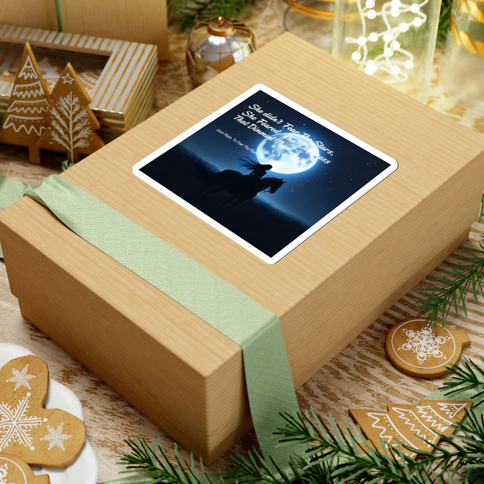 Thumbnail: To Fear The Stars sticker;  book gift, reader gift