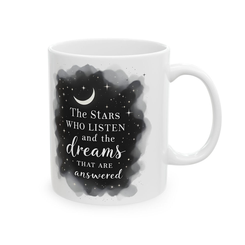 Thumbnail: To The Stars Who Listen Coffee Mug | Bookish Star Mug | Dreamer Gift