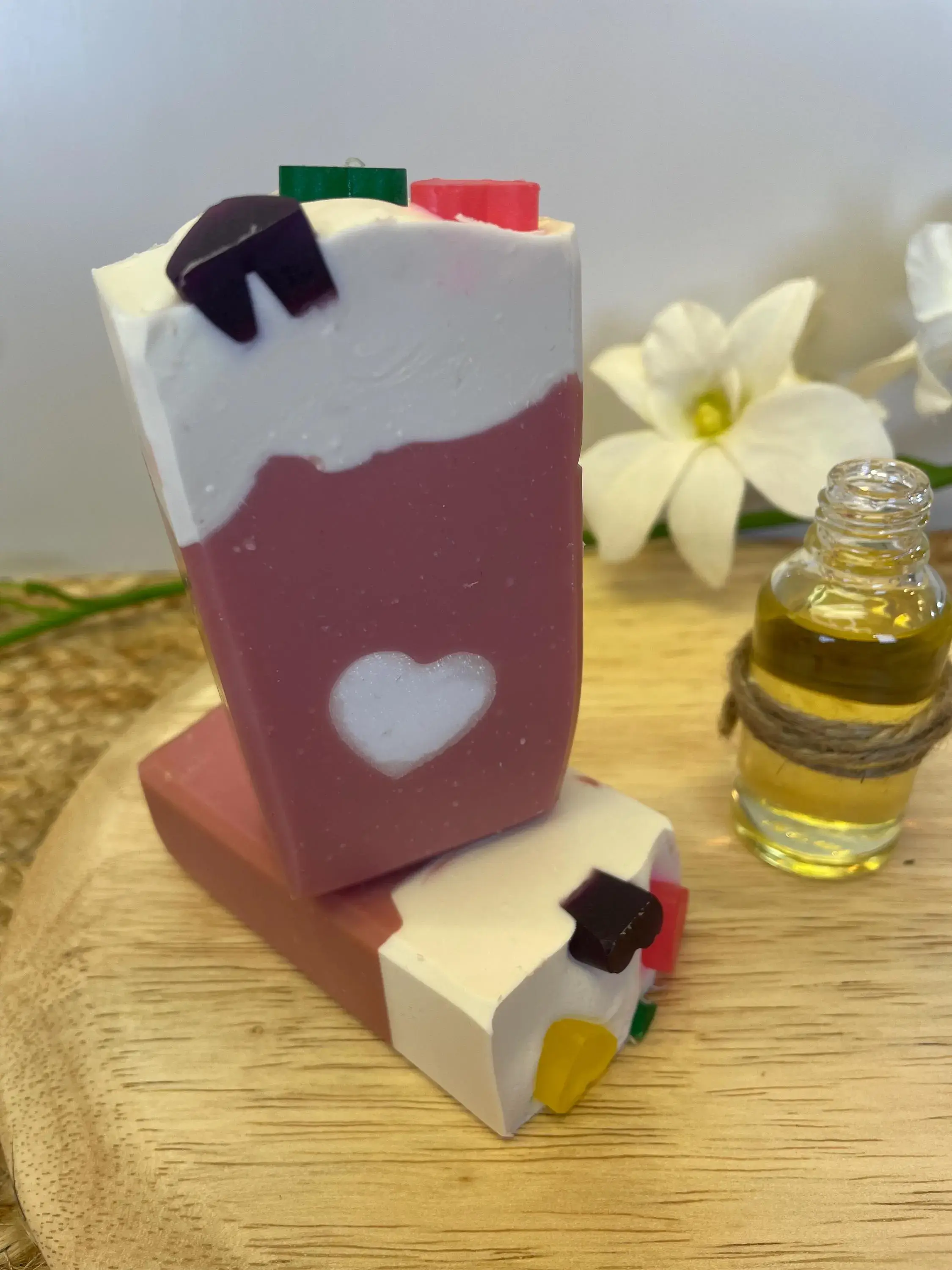 Cherry Kiss Soap | Handmade Natural Soap | Skin Loving Ingredients