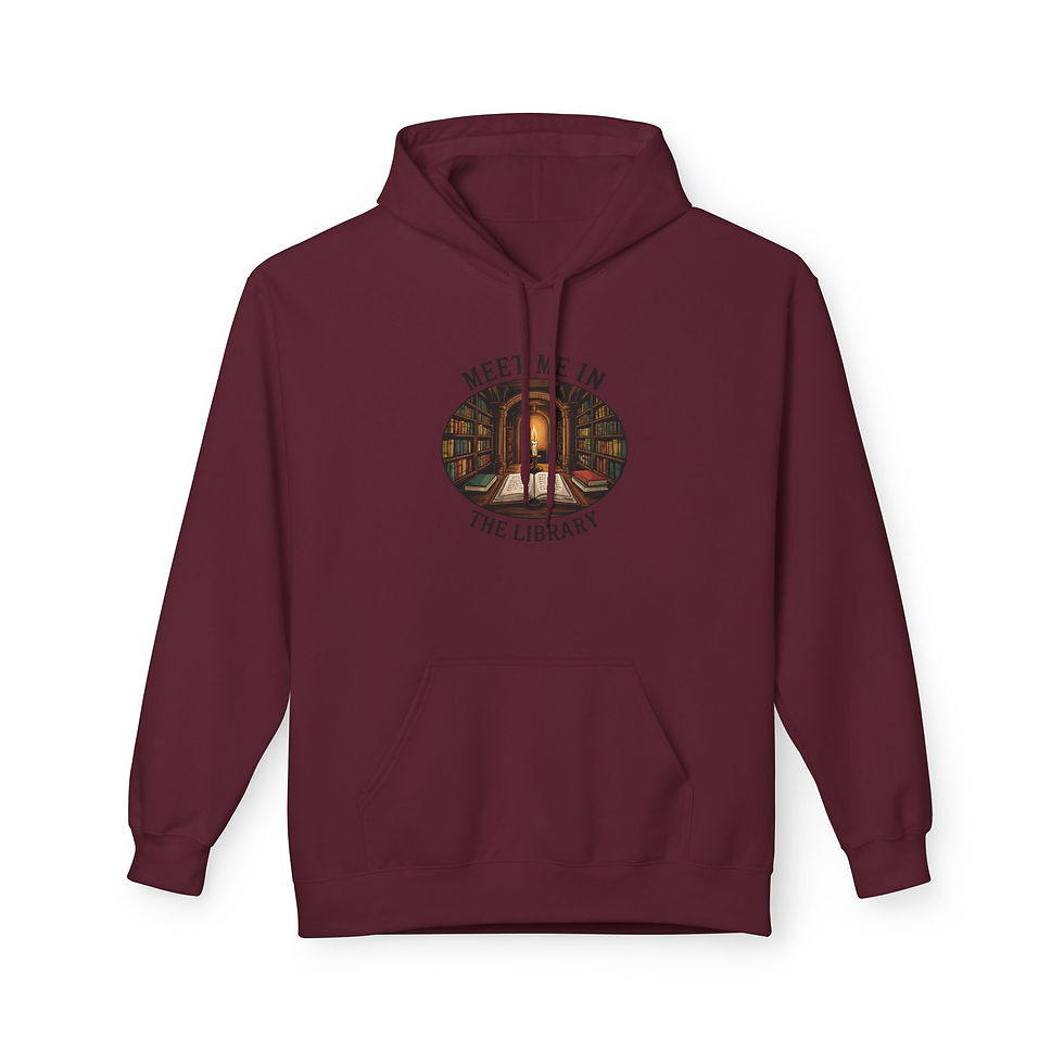 Thumbnail: Meet Me in the Library Shirt; Book Lover hoodie; Dark Academia