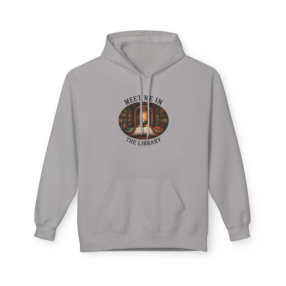Thumbnail: Meet Me in the Library Shirt; Book Lover hoodie; Dark Academia