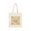 Thumbnail: Tote Bag — "Sorry I'm Fully Booked Tonight" Library Card Book Lover Tote