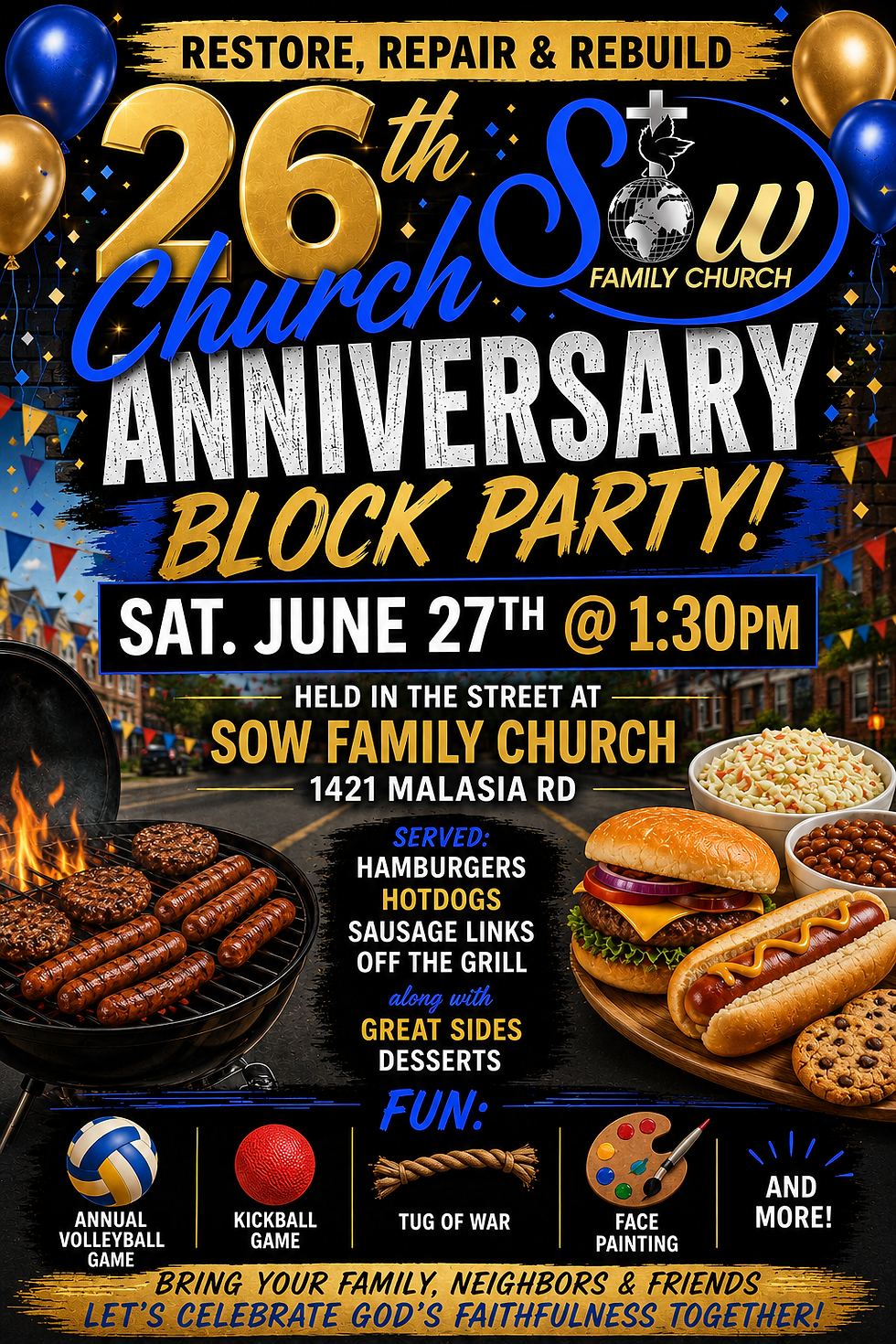 SowFam's Anniversary Block Party