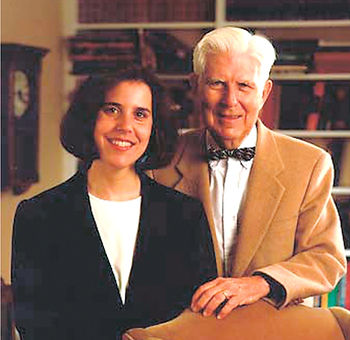 Judith Beck com seu pai Aaron Beck