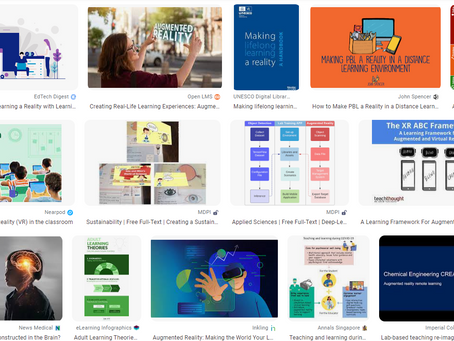 Creating reality based on past learning