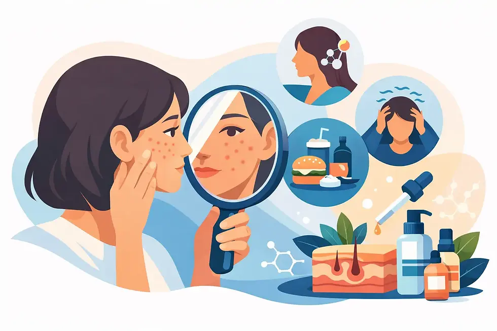 Guia de acne adulta: causas e tratamento
