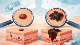Diferença entre nevo e melanoma