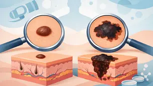 Diferença entre nevo e melanoma