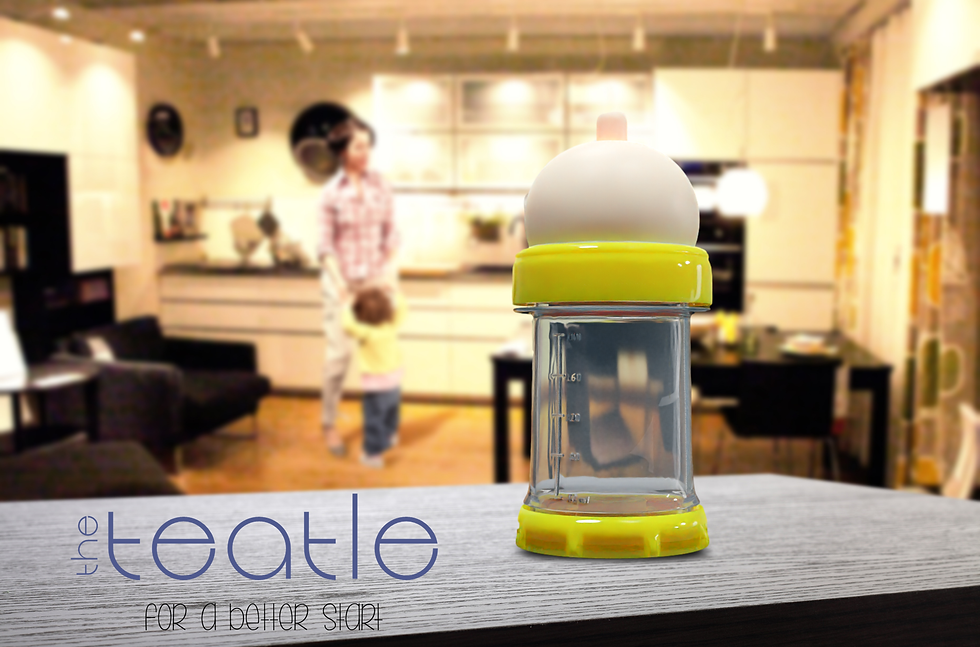 The Teatle in the kitchen