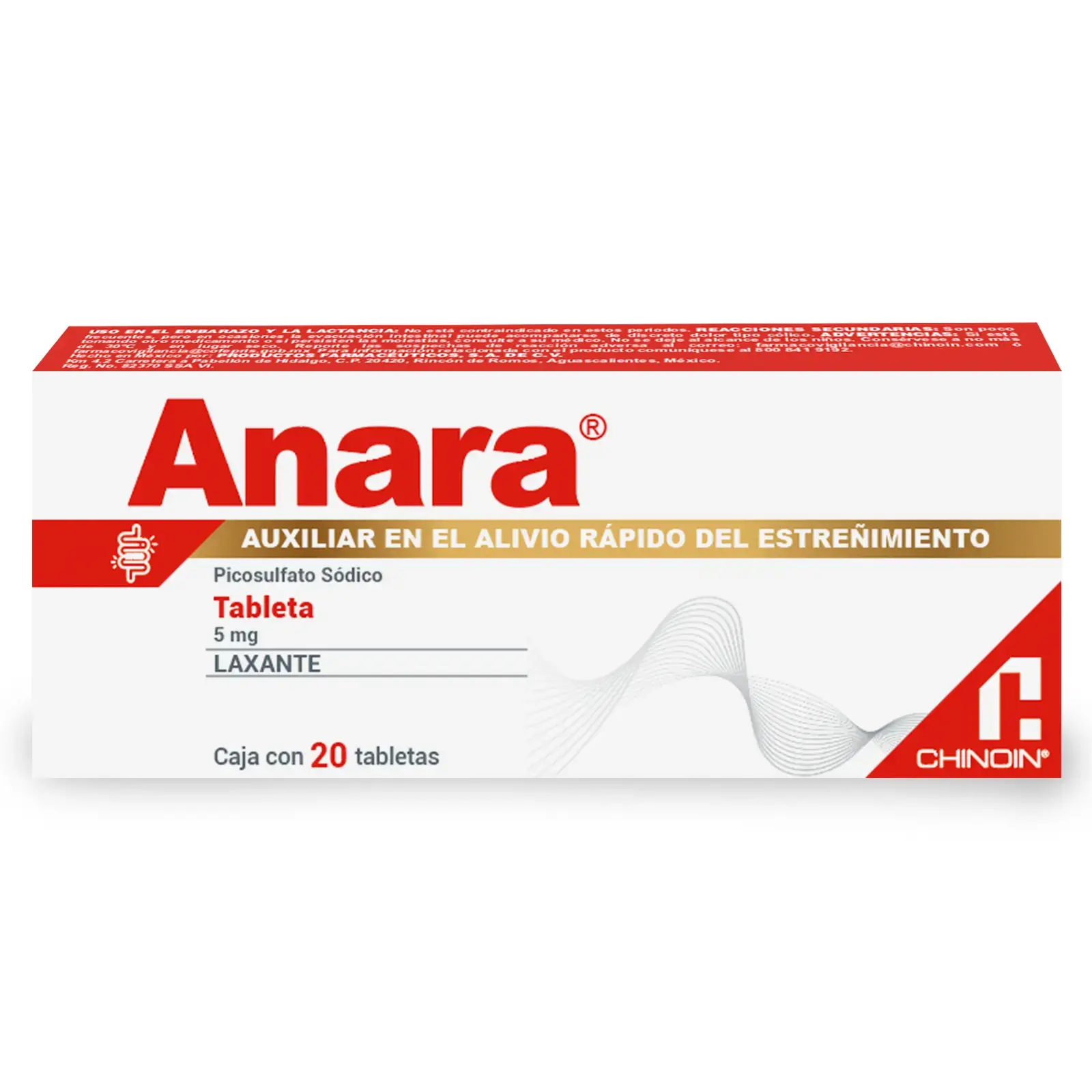 ANARA 5 MG ORAL 20 TAB 8929