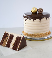 Ferrero rocher cake