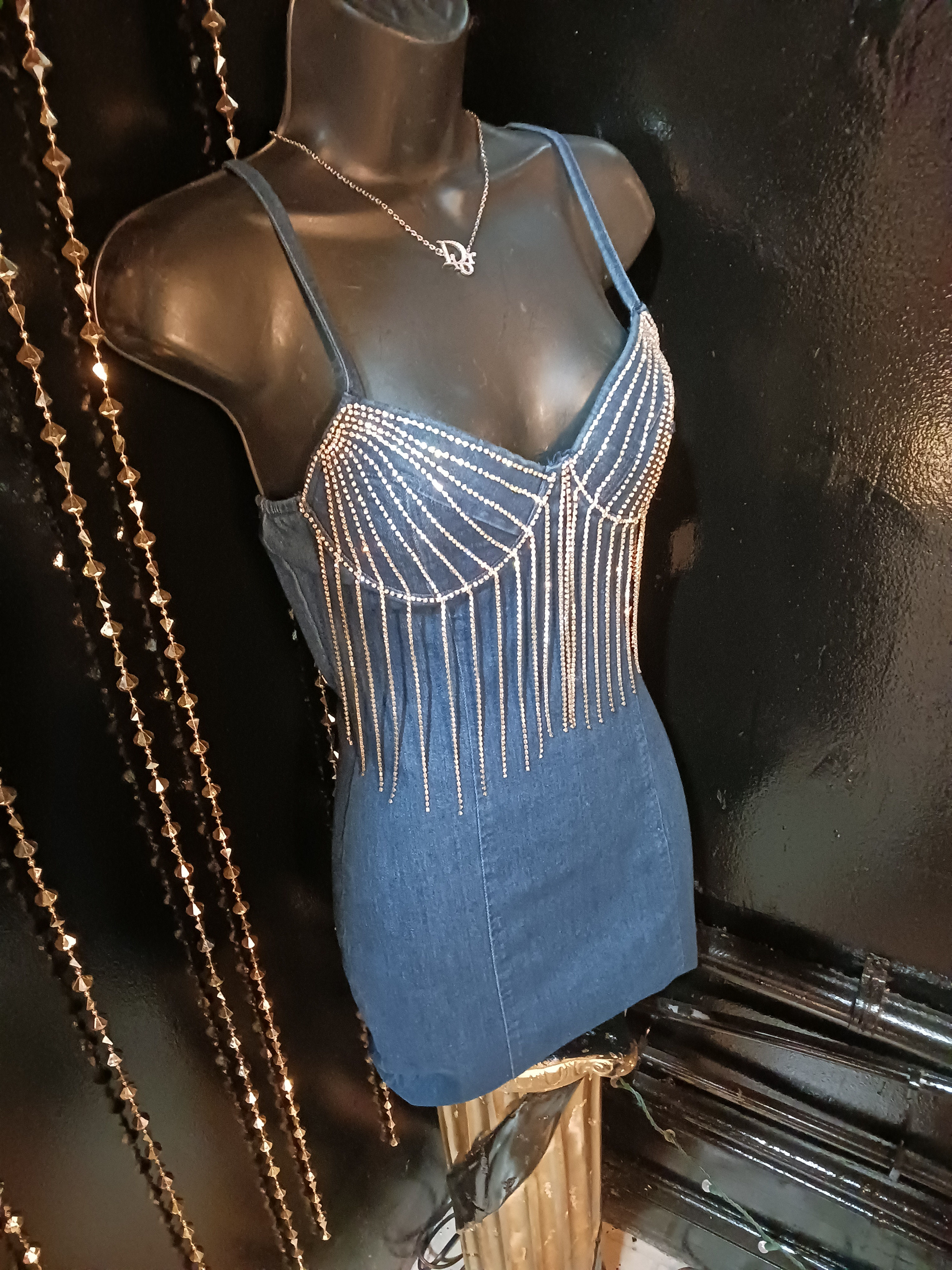Jean Bling Dress