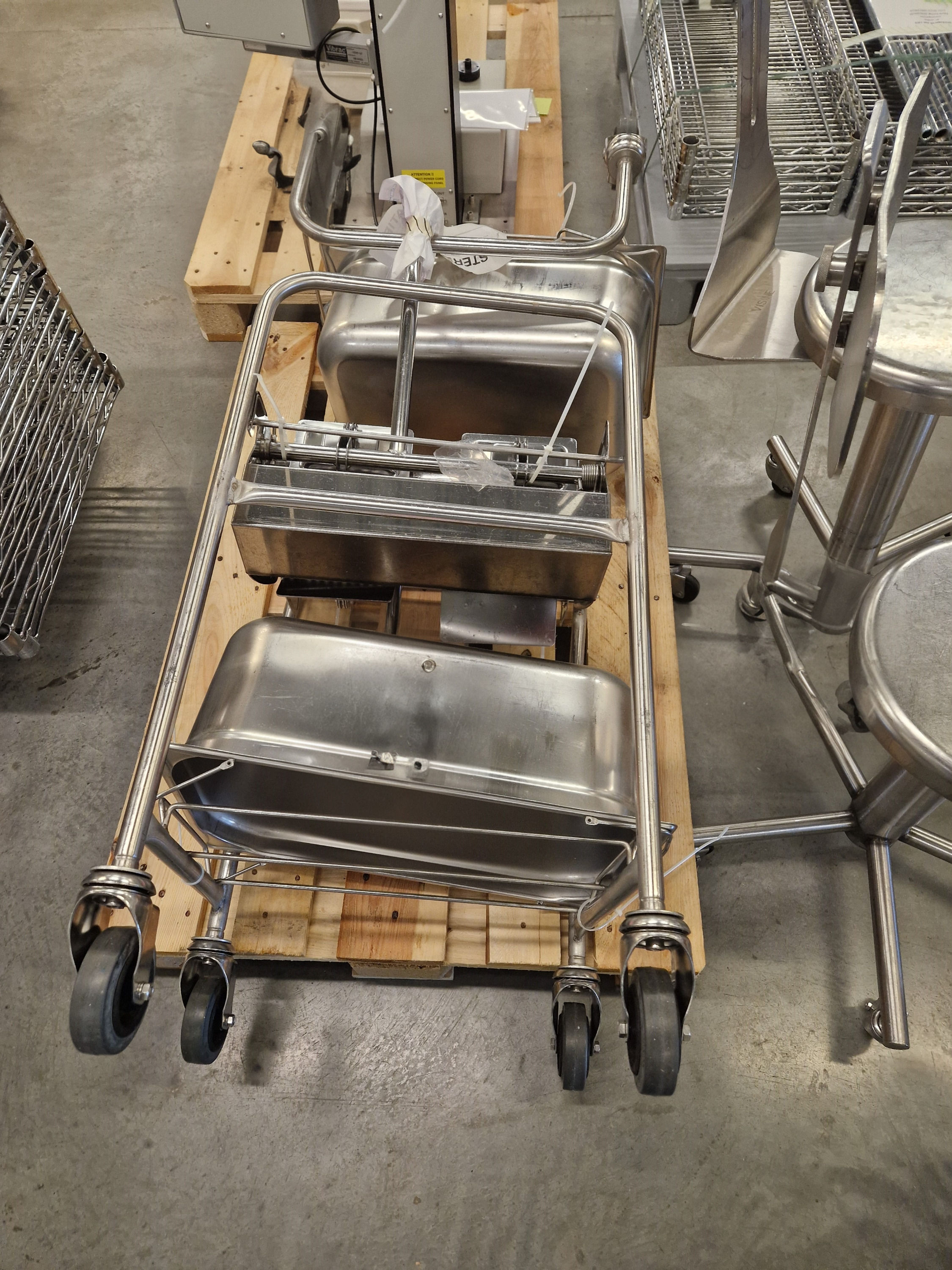 Stainless Steel Trolley