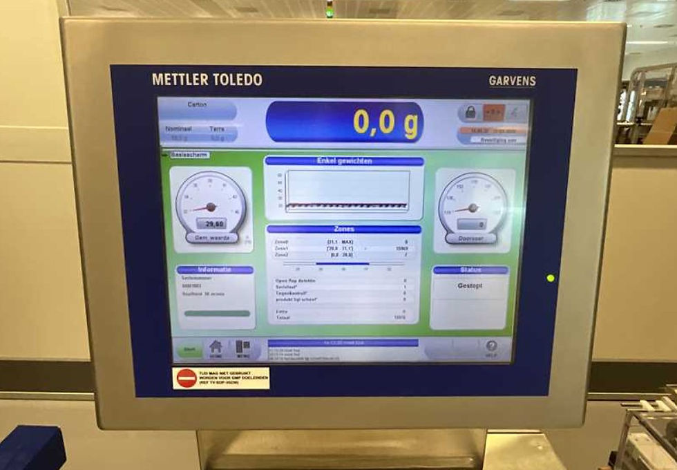 Miniature : Check Weigher and Pneumatic Reject Station