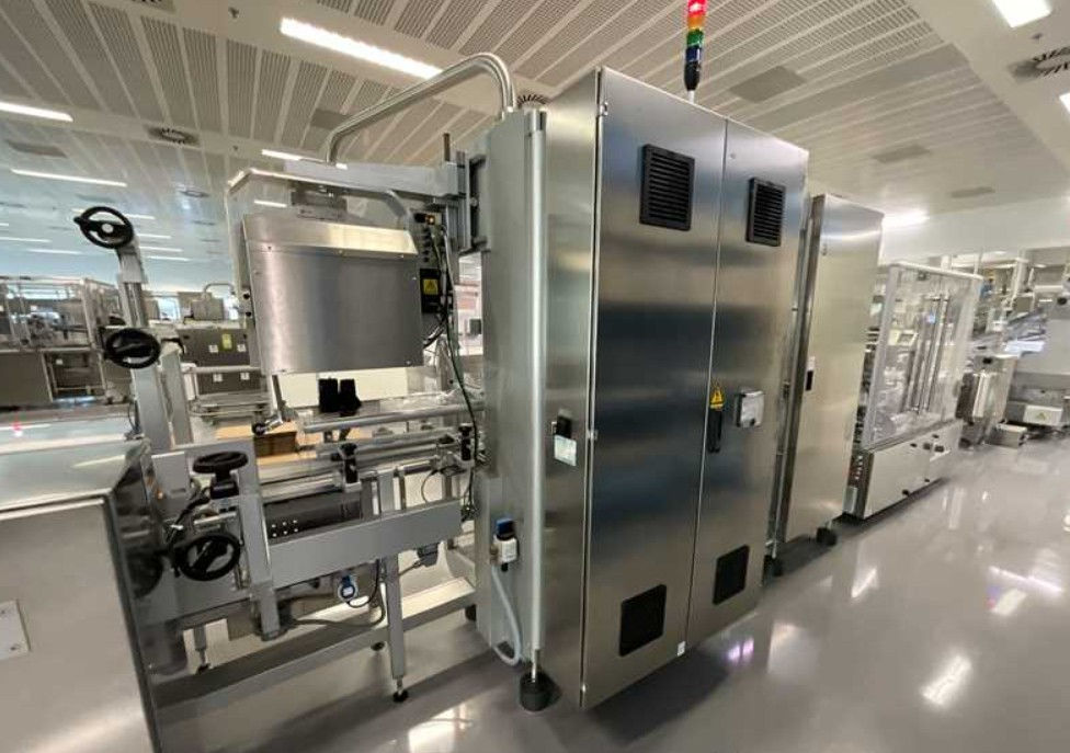 Miniature : Compact Bundler Wrapper Labeller with Antares - Pester Pac Automation PEWO-pack