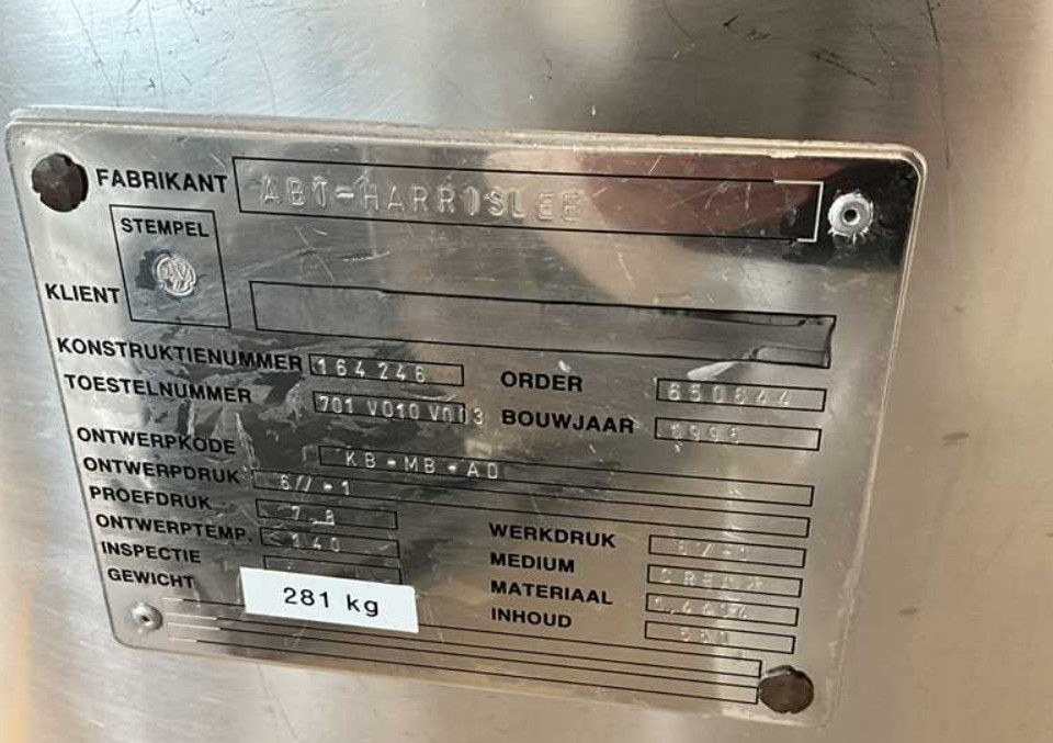 Miniature : Lot of 9 Stainless Steel Vacuum - 550L