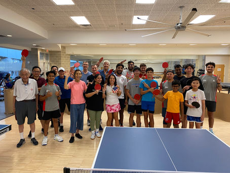 Great success at our Table Tennis Open House & Clinic