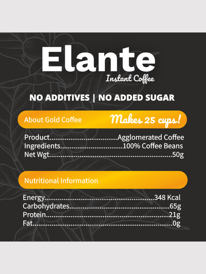 Thumbnail: Elante Gold & Hazelnut Instant Coffee | Combo  of 2