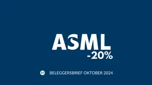 Waarom zakt de koers van ASML?