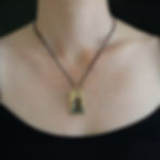 Freya pendant on model