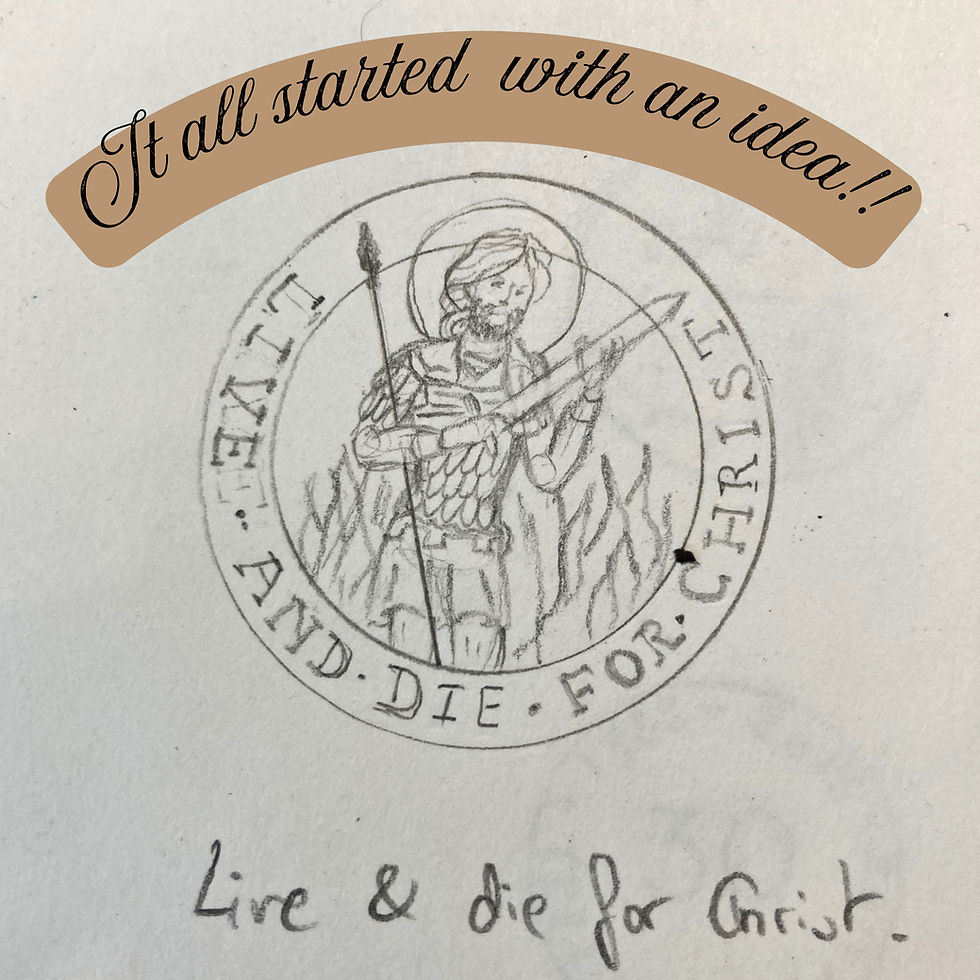 Thumbnail: St Nikitas The Goth Pendant Necklace